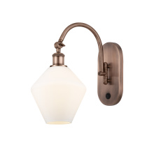 Innovations Lighting 918-1W-AC-G651-8 - Cindyrella - 1 Light - 8 inch - Antique Copper - Adjustable - Sconce