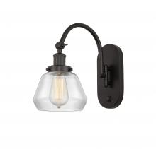  918-1W-OB-G172 - Fulton - 1 Light - 7 inch - Oil Rubbed Bronze - Sconce