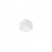  FM-W62205-40-WT - Kube Outdoor Flush Mount Light