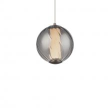  PD-32507-27-SM/BN - Swirly Mini Pendant Light