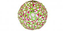  PD-89936-GN/PK-AB - Groovy Chandelier Light