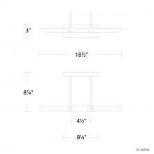  PL-36518-27-BK - Ansel Picture Light