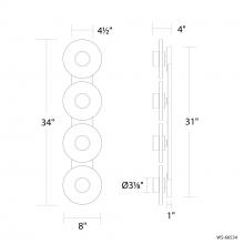  WS-66534-BN - Fresco Bath Vanity Light