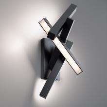  WS-W64824-BK - Chaos Outdoor Wall Sconce Light