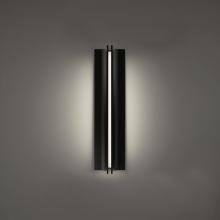  WS-W82522-35-BK - Strait Outdoor Wall Sconce Light