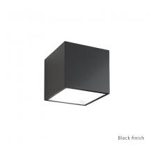  WS-W9201-BK - Bloc Outdoor Wall Sconce Light
