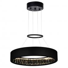  1040P20-101 - Rosalina LED Chandelier With Matte Black Finish