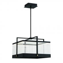  44256-012 - Tye 1 Light Chandelier in Black