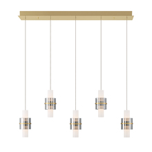  45595-011 - Rola 10LT Light Pendant in Brushed Gold