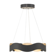  31783-024 - Vaughan 1 Light Chandelier in Black and Nickel