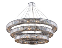  11723-010-FR001 - Rondelle 3 Tier Pendant (47" + 60" + 72")