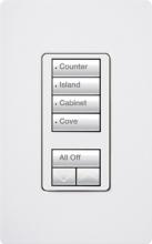  RRD-W4S-SW - RA2 4S WALL KEYPAD SNOW