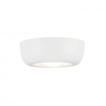  FM68506-AW - Hayden 6-in Antique White LED Flush Mount