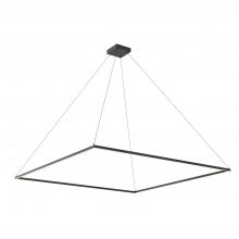  PD88172-BK-UNV-010 - Piazza 72-in Black LED Pendant