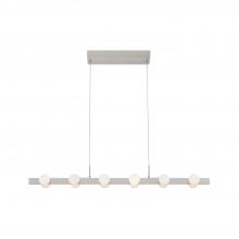  LP63436-BN - Rezz 36-in Brushed Nickel LED Linear Pendant