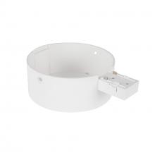  TR989963-WH-UNV-010 - Trilo Track 4-in White UNV and 0-10 Dimming Trilo Track Canopy and Driver Cover