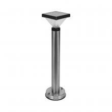  144i58070 - Luxor Stainless Steel Bollard Solar Light