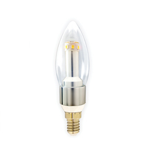  C37WW10W - GS Solar LED Light Bulb C37 Warm White (2700K)