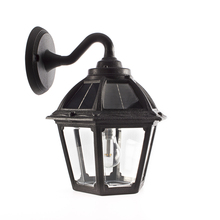 Gama Sonic 177010 - Polaris Solar Wall Light - Black