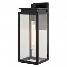  T0777 - Uptown 6-in. W Outdoor Wall Light Matte Black