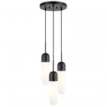  P0423 - Thalia 10-in. 3 W Light Pendant Matte Black