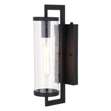  T0603 - Morgan Park 16-in. H Outdoor Wall Light Matte Black