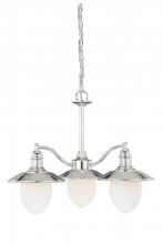  H0047 - Marina Bay 3L Chandelier Polished Nickel