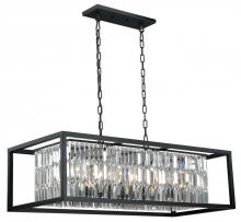  P0183 - Catana 8L Linear Chandelier Oil Rubbed Bronze