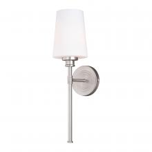  W0355 - Clark Wall Light Satin Nickel