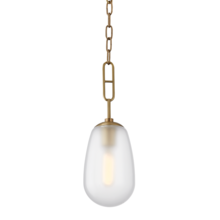  2106-AGB - 1 LIGHT SMALL PENDANT