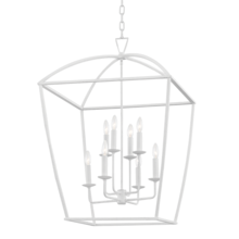  8324-WP - 8 LIGHT LARGE PENDANT