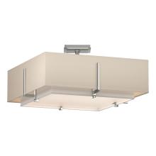  126510-SKT-85-SF1605-SA2012 - Exos Square Double Shade Semi-Flush