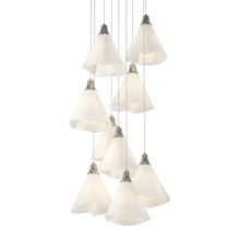  131102-SKT-LONG-85-SH1987 - Mobius 9-Light Pendant