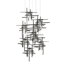 Hubbardton Forge 131107-SKT-LONG-20-II0728 - Tura 9-Light Seeded Glass Pendant