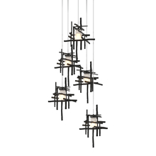  131128-SKT-LONG-89-YC0305 - Tura 5-Light Frosted Glass Pendant