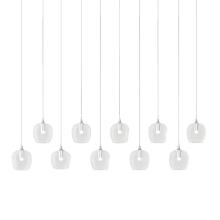  131203-SKT-LONG-82-ZM0709 - Ume 10-Light Pendant