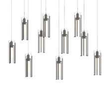  131204-SKT-LONG-20-ZM0065 - Exos Glass 10-Light Pendant