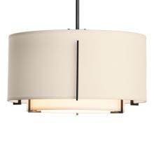  139602-SKT-MULT-10-SF1099-SA1590 - Exos Small Double Shade Pendant