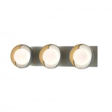  201378-SKT-82-86-GG0711 - Brooklyn 3-Light Straight Double Shade Bath Sconce