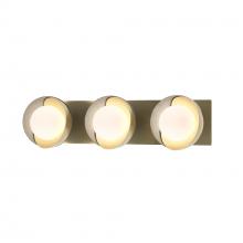  201378-SKT-86-82-GG0711 - Brooklyn 3-Light Straight Double Shade Bath Sconce