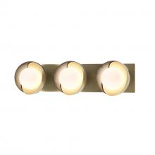  201378-SKT-86-85-GG0711 - Brooklyn 3-Light Straight Double Shade Bath Sconce