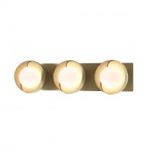  201378-SKT-86-86-GG0711 - Brooklyn 3-Light Straight Double Shade Bath Sconce