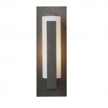  217185-SKT-20-GG0065 - Forged Vertical Bar Sconce - Steel Backplate