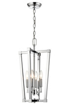  9124-CH - 4-Light Pendant light Chrome