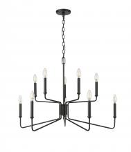  29010-MB - Raven 1 - Light Chandelier Ceiling Light Matte Black