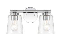  8112-CH - 2-Light Vanity Chrome