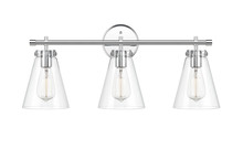  8123-CH - Aliza 3-Light Vanity Chrome