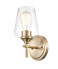  9701-MG - Ashford 1-Light Wall Sconce Modern Gold