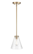  8131-MG - Aliza 1-Light Pendant light Modern Gold