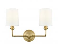  99802-VB - Leena 2-Light Vanity Vintage Brass